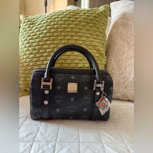 MCM Mini Boston Handbag